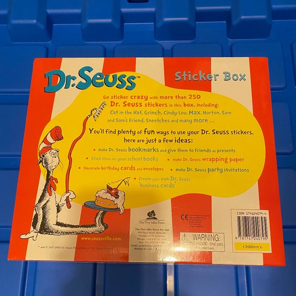 New Dr. Seuss Sticker Box - Picture 2 of 2